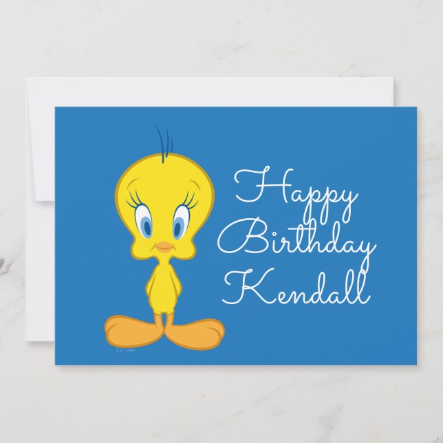 Carte TWEETY™ | Petit Oiseau Innocent (Devant)