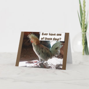 Carte ***TWIN*** AVOIR UNE MAUVAISE JOURNÉE À "40ème" AN