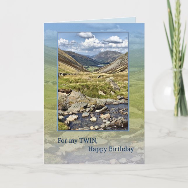 Carte Twin Birthday (Devant)