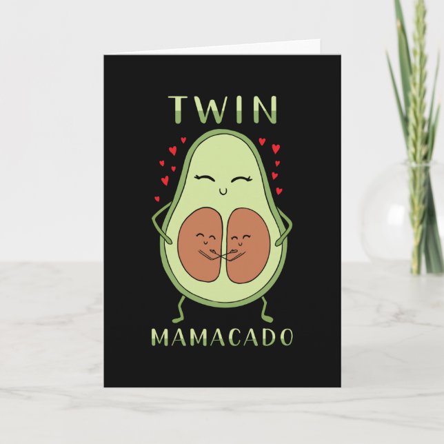 Carte Twin Mamacado (Devant)
