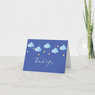Carte Twinkle Twinkle Little Star Merci Bleu