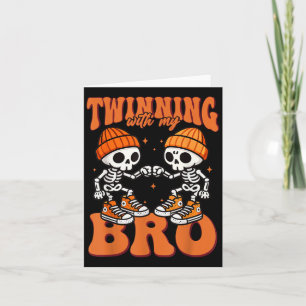 Carte Twinning Halloween Best Friend Matching