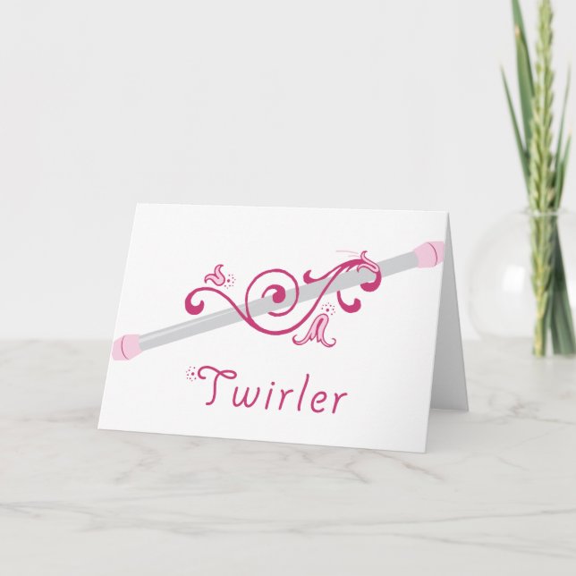 Carte Twirler Baton (Devant)