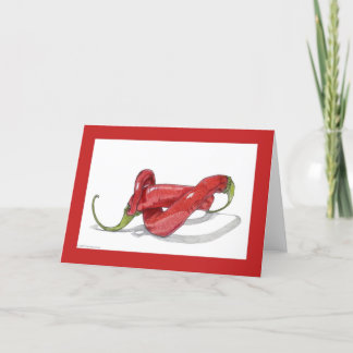 Carte Twisted Chillies Card