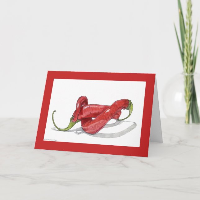 Carte Twisted Chillies Card (Devant)
