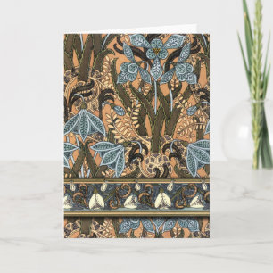 Carte Type Nouveau 'Snowdrops'