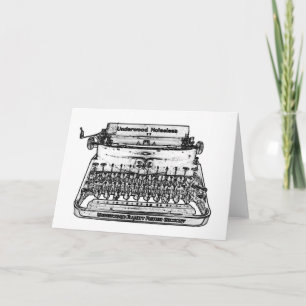 CARTE TYPEWRITER
