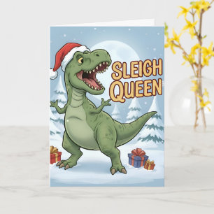 CARTE TYPOGRAPHIE DRÔLE DE NOËL