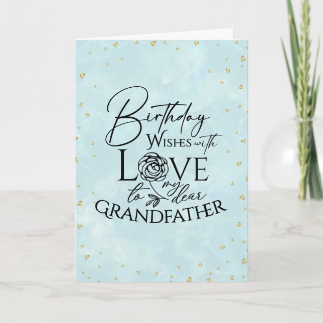 Carte Typographie minimale de voeux d'anniversaire pour  (Devant)