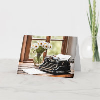 Typographie Rétro Anniversaire Avec Marguerite