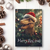 Tyrannosaur de Noël Dinosaur