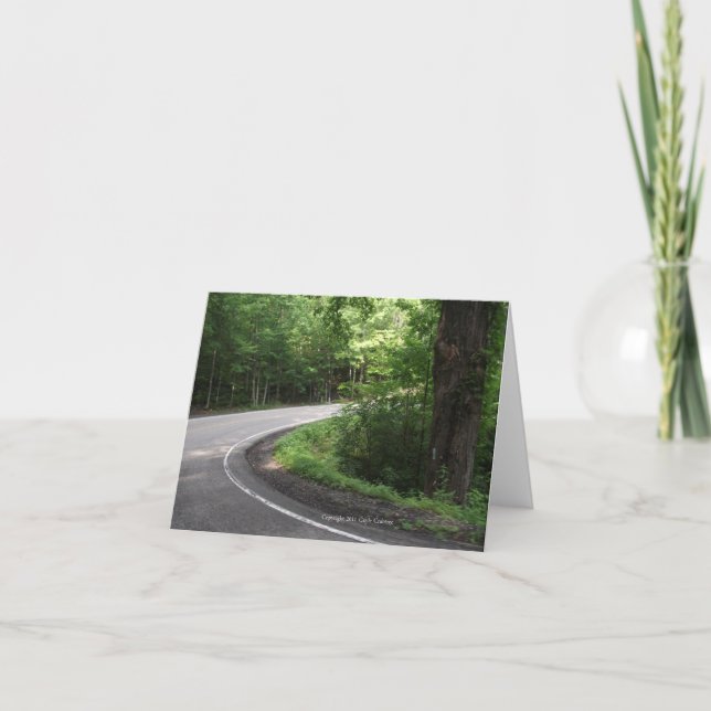 Carte U.S. 129 Tail of the Dragon (Devant)