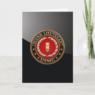 Carte U.S. Marines: second lieutenant (USMC 2ndLt) [3D]
