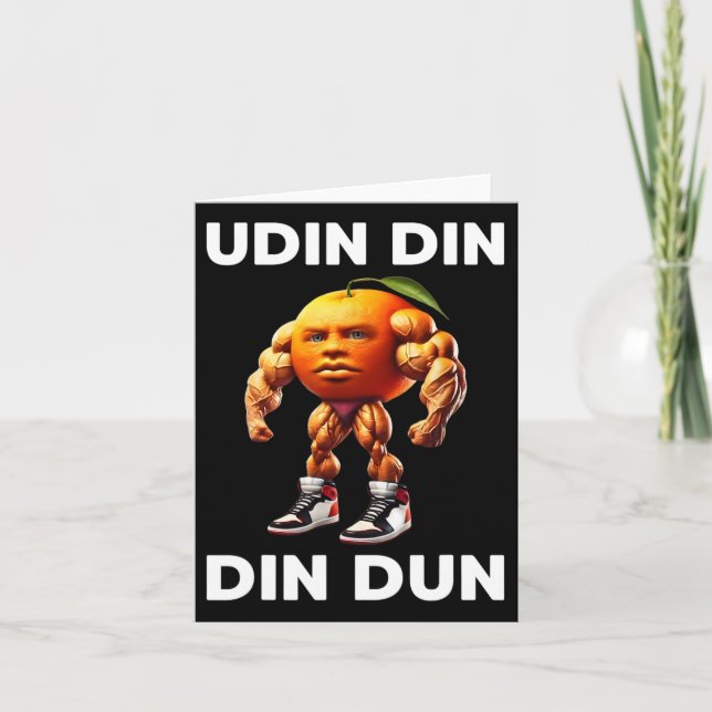 Carte Udin Din Din Dun Italien Brainrot Meme Udindind (Devant)