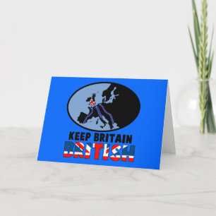 Carte UKIP britannique