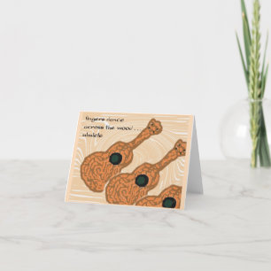 Carte Ukulele (Hawaiian Note Card Series)