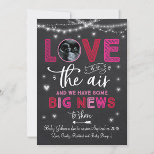 Carte Ultrasonic Faire-part de grossesse de Valent