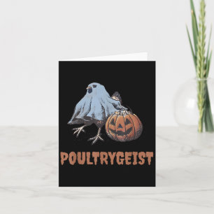 Carte Ultrygeist Halloween poulet fantôme