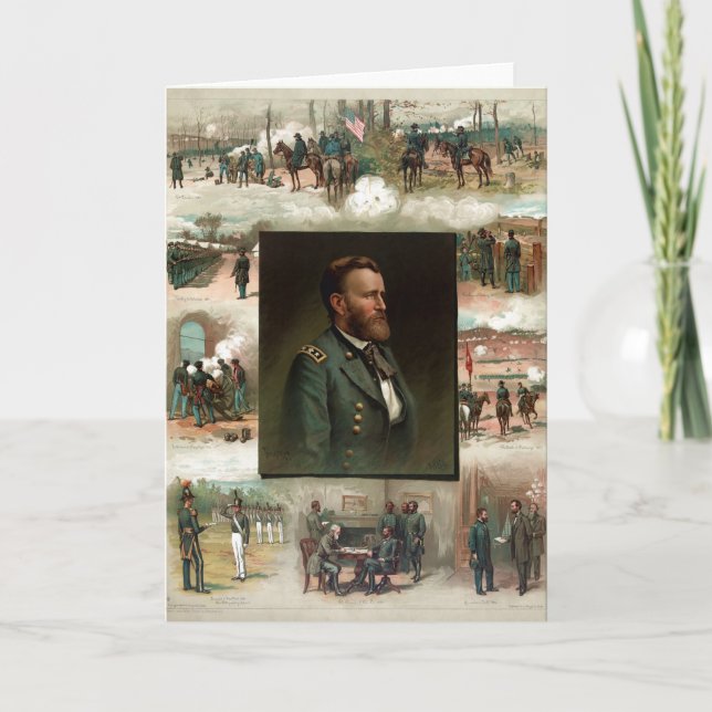Carte Ulysses S. Grant de West Point à Appomattox (Devant)