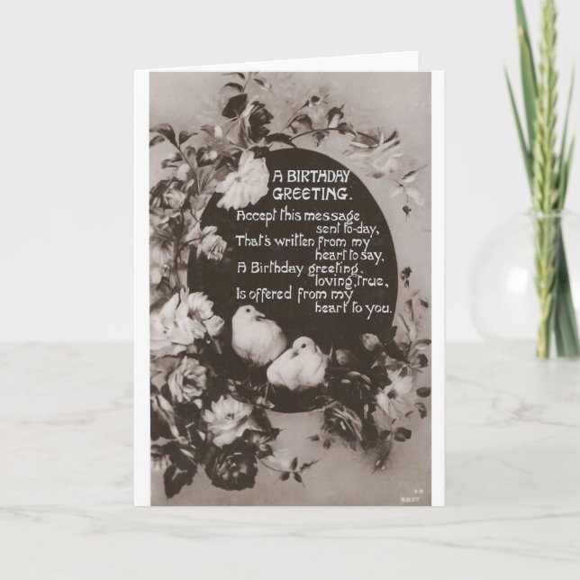 Carte Un Anniversaire Salutation Doses (Devant)