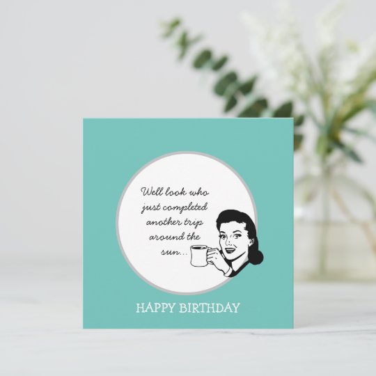 Carte Un Autre Voyage Autour De L Anniversaire Du Soleil Zazzle Fr