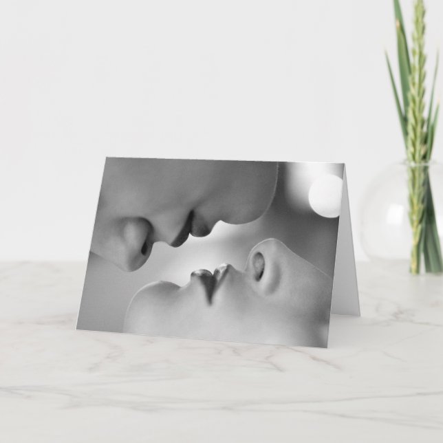 Carte Un beau baiser (Devant)