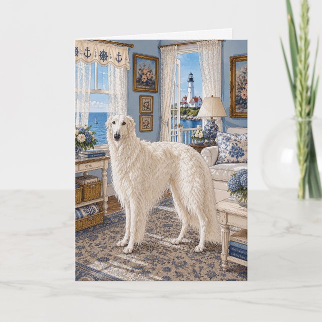 Carte Un Borzoï de Nantucket  (Devant)
