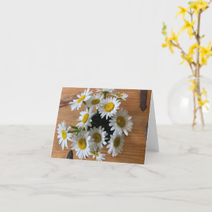 Carte Un Bouquet de Pâquerettes (vierge)