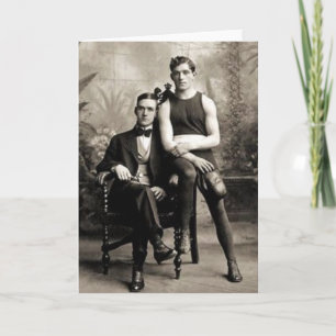 Carte Un boxeur et son monsieur