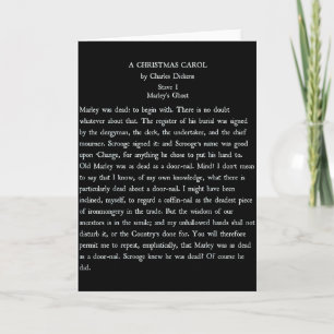 Carte Un cadeau pour lecteur de livre de Charles Ens Un 