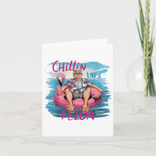Carte Un Chillin Comme Un Felon Drôle Trump Pour Le Prés