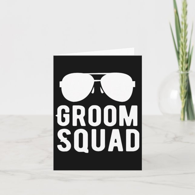 Carte Un Des Cadeaux De Groom Les Plus Cools Pour Les Ma (Devant)