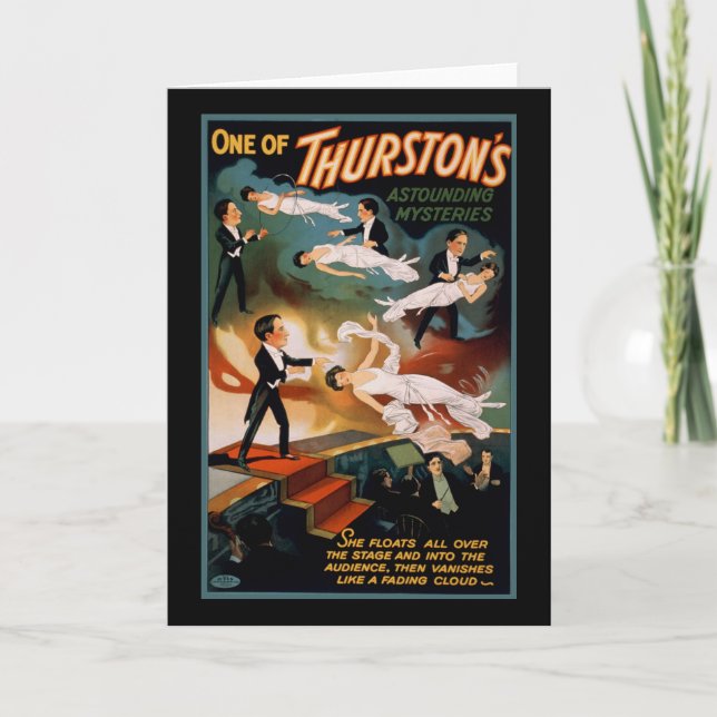 Carte Un des mystères stupéfiants de Thurston (Devant)