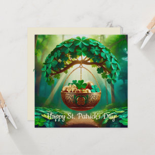 Carte Un design festif pour la Saint-Patrick