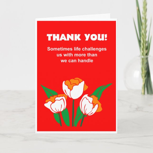 Carte Un doux encouragement inspirant (Devant)