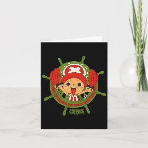 Carte Un Ece Anime Tony Tony Chopper Joyeuses Fêtes Rtr