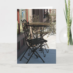 Carte Un Endroit Où S'Asseoir