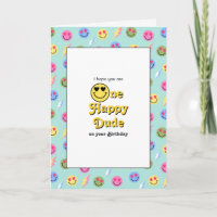 "Un heureux gars" Anniversaire sourire rétro