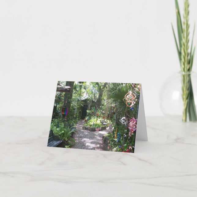 Carte Un jardin magique (Devant)