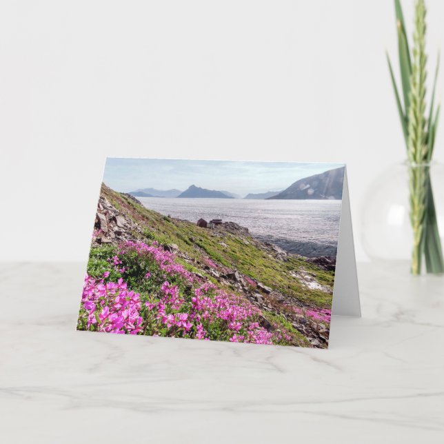 Carte Un jour ensoleillé en Colombie-Britannique, le (Devant)