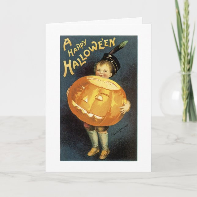Carte Un joyeux Halloween (Devant)