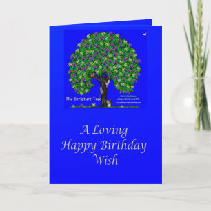 Carte Un Joyeux Souhait D'Anniversaire