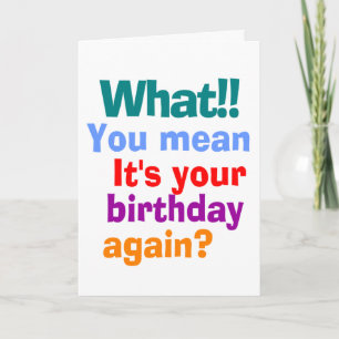 Carte Un joyeux souhait d'anniversaire