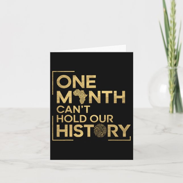Carte Un mois ne peut pas retenir notre histoire (Devant)