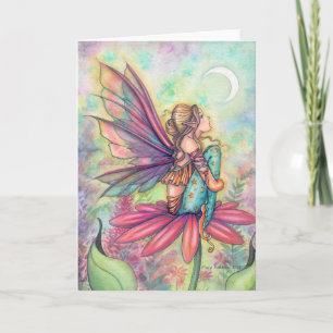 Carte Un monde vibrant Art de fée par Molly Harrison