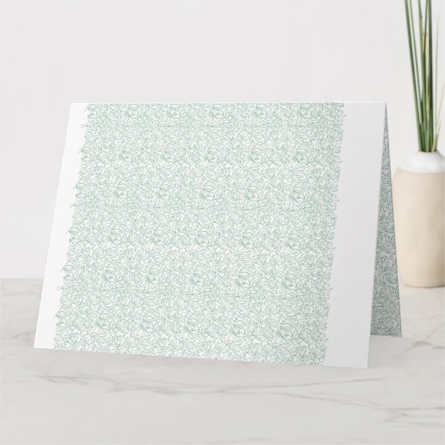 Carte Un motif géométrique transparent avec interlockin (Devant)