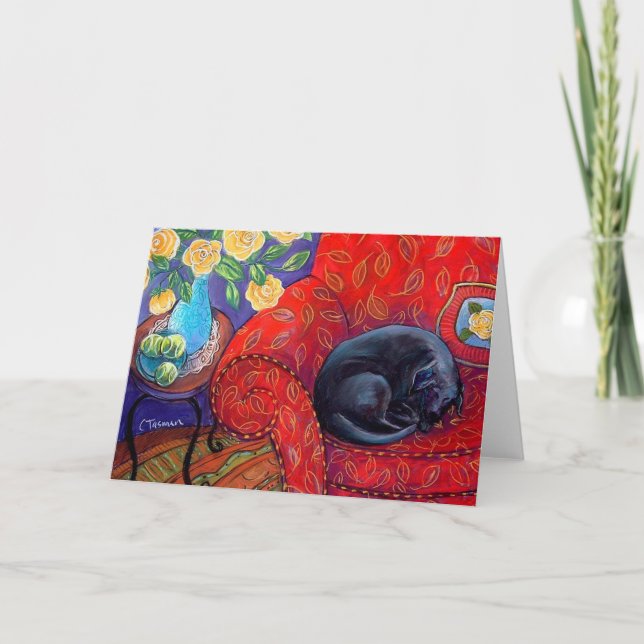 Carte Un nid confortable (Devant)