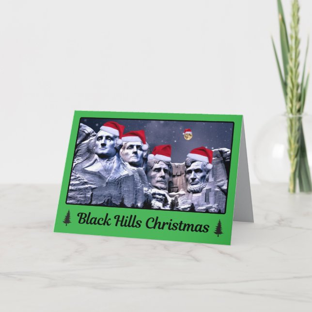 Carte Un Noël amusant à Black Hills (Devant)