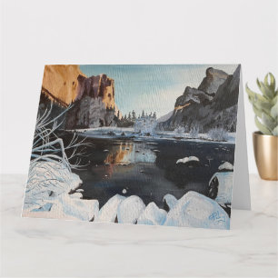 Carte Un Noël en forêt, par Gary Poling