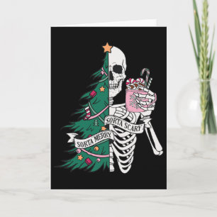Carte Un Noël plutôt effrayant plutôt joyeux 